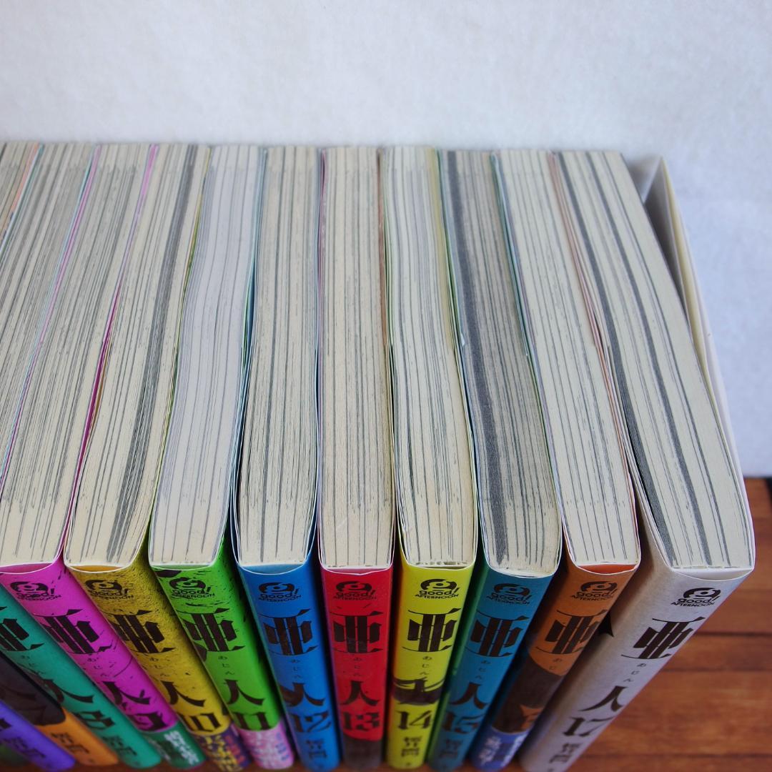 【美品】亜人 全17巻 ＋Blu-ray /555