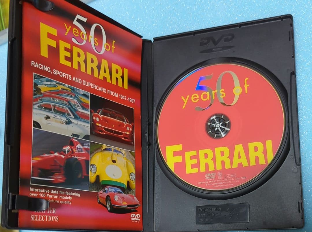 フェラーリ、F1 DVDとVHS 計4枚