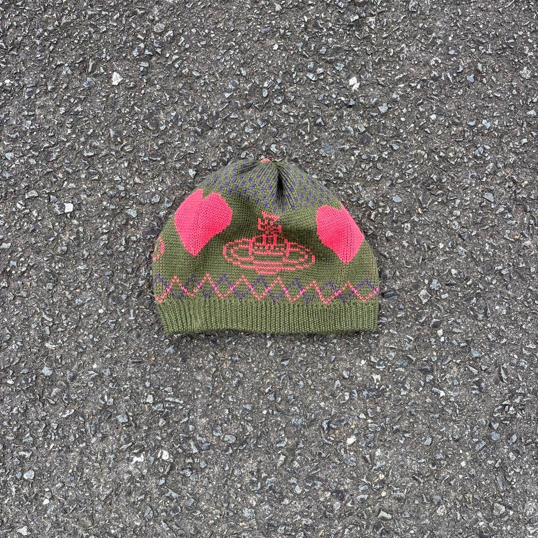 Vivienne Westwood ヴィヴィアンウエストウッド ニット帽 ハート