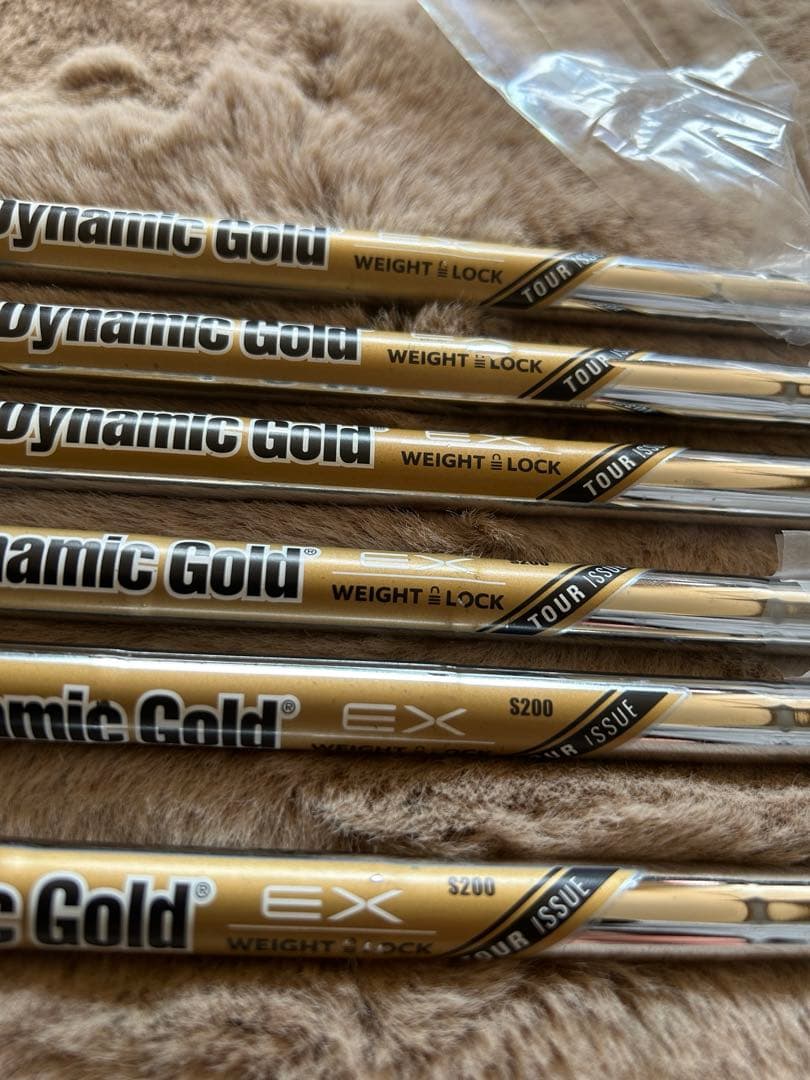 Dynamic Gold EX シャフト 6本セット