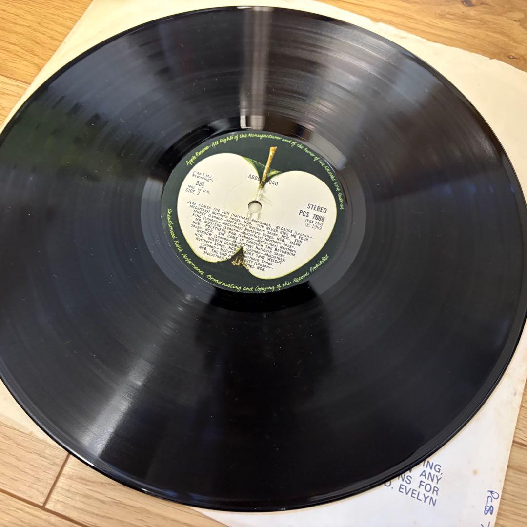【超メガレア極美品！】ビートルズ/アビーロード　UKオリジナル　初回マト2/1