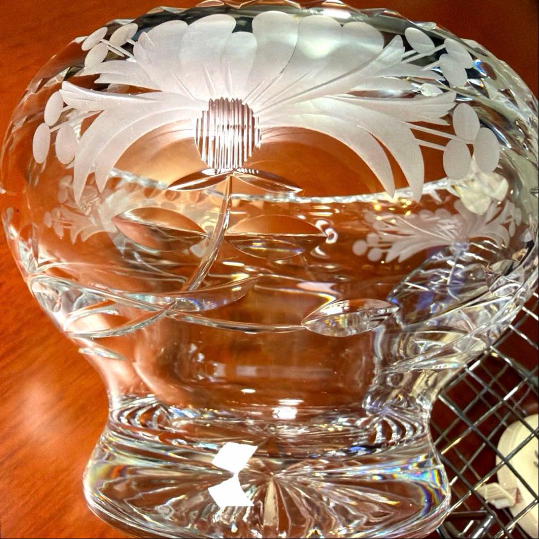 ー Brierleyー ロイヤルブライアリー 特大 ローズボウル♪