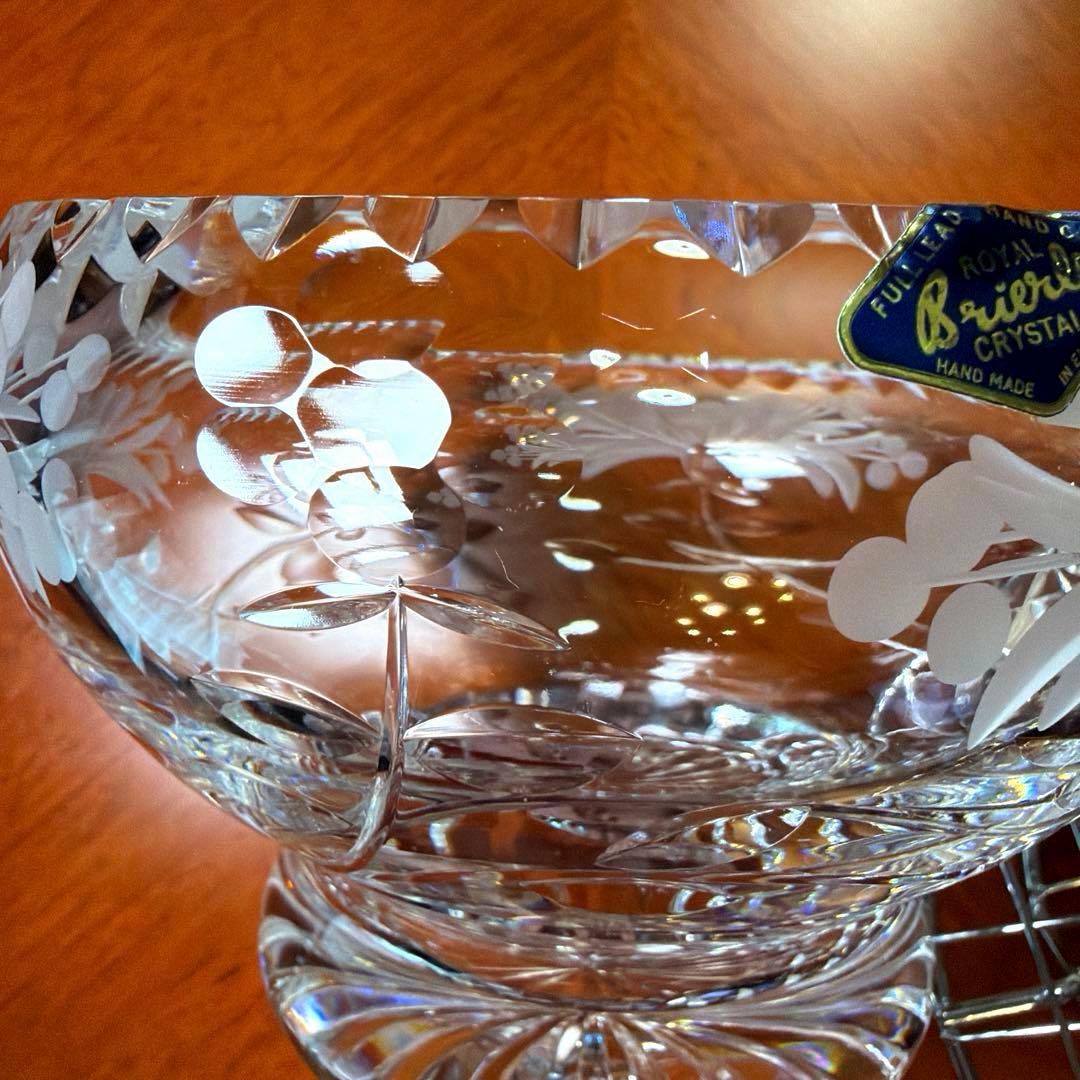 ー Brierleyー ロイヤルブライアリー 特大 ローズボウル♪