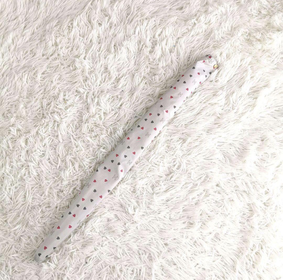 美品✨CELINE 雨傘 長傘 マカダム柄 トリオンフ ハート柄 軽量 ロゴ