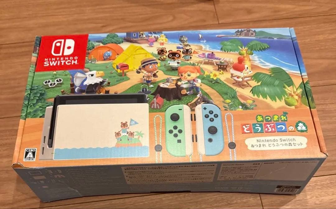 SWITCH/あつまれ どうぶつの森ver.　マリオのソフト2本付