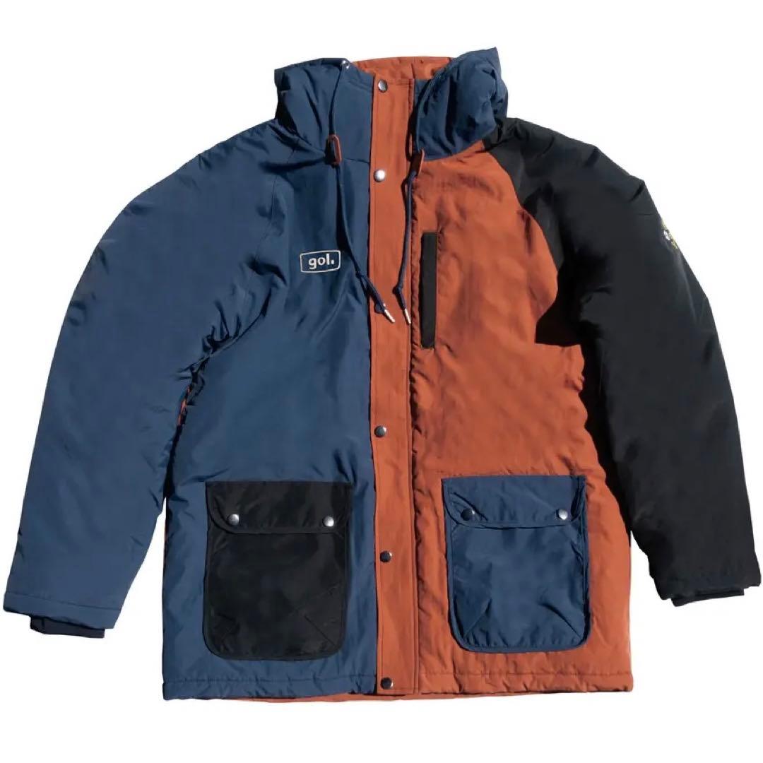 gol. パディングハーフコート＜LOCOS＞G213-090カラーMIX L