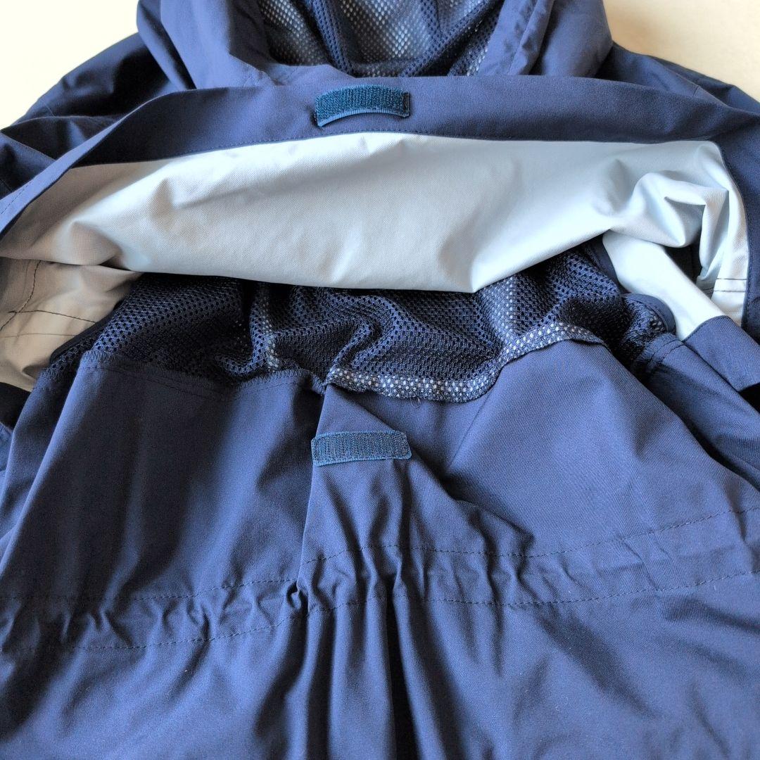 ジュンアンドロペ ゴルフ レインウェア 2WAY 紺 ネイビー M ワンピース