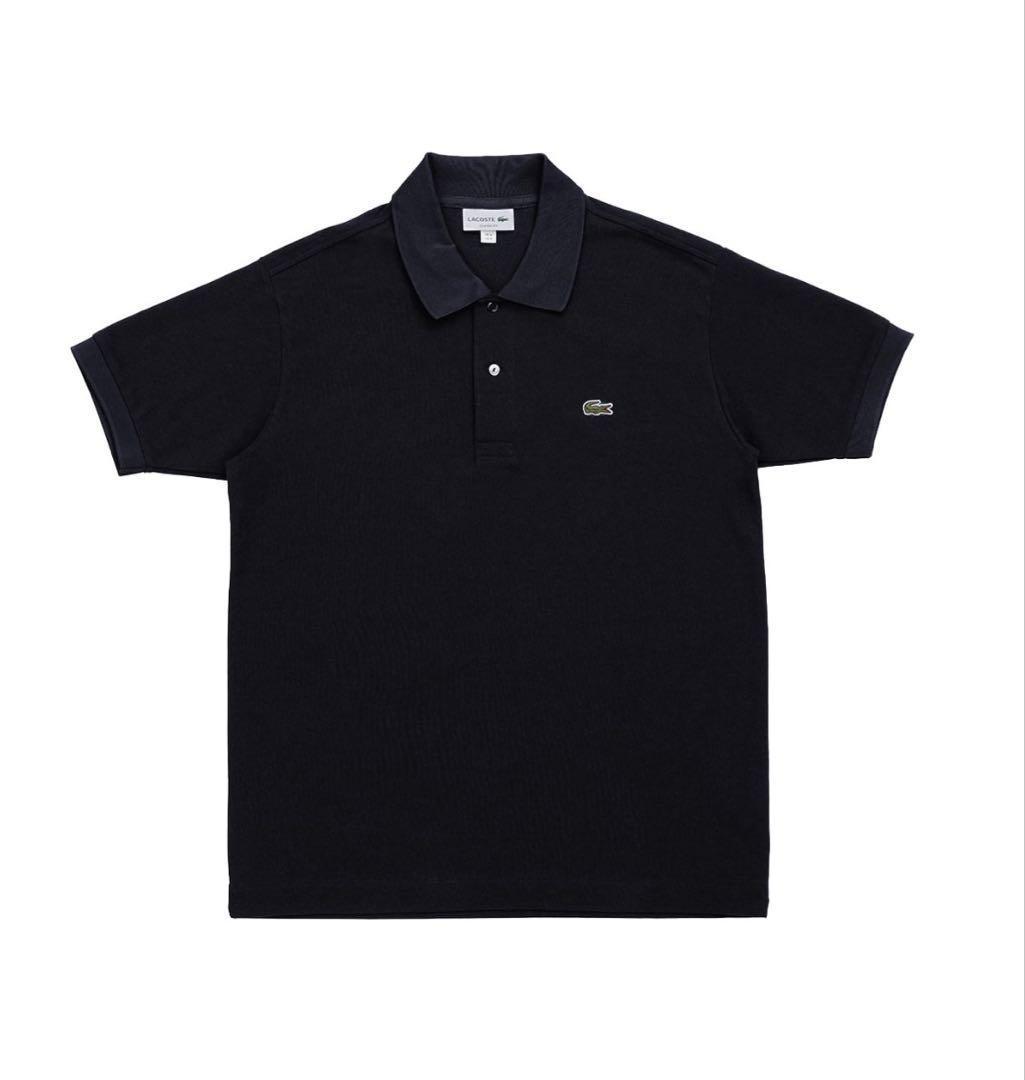 新品未使用品　ラコステ x ゴルフィッカーズ コラボ　ポロシャツ　黒　XL