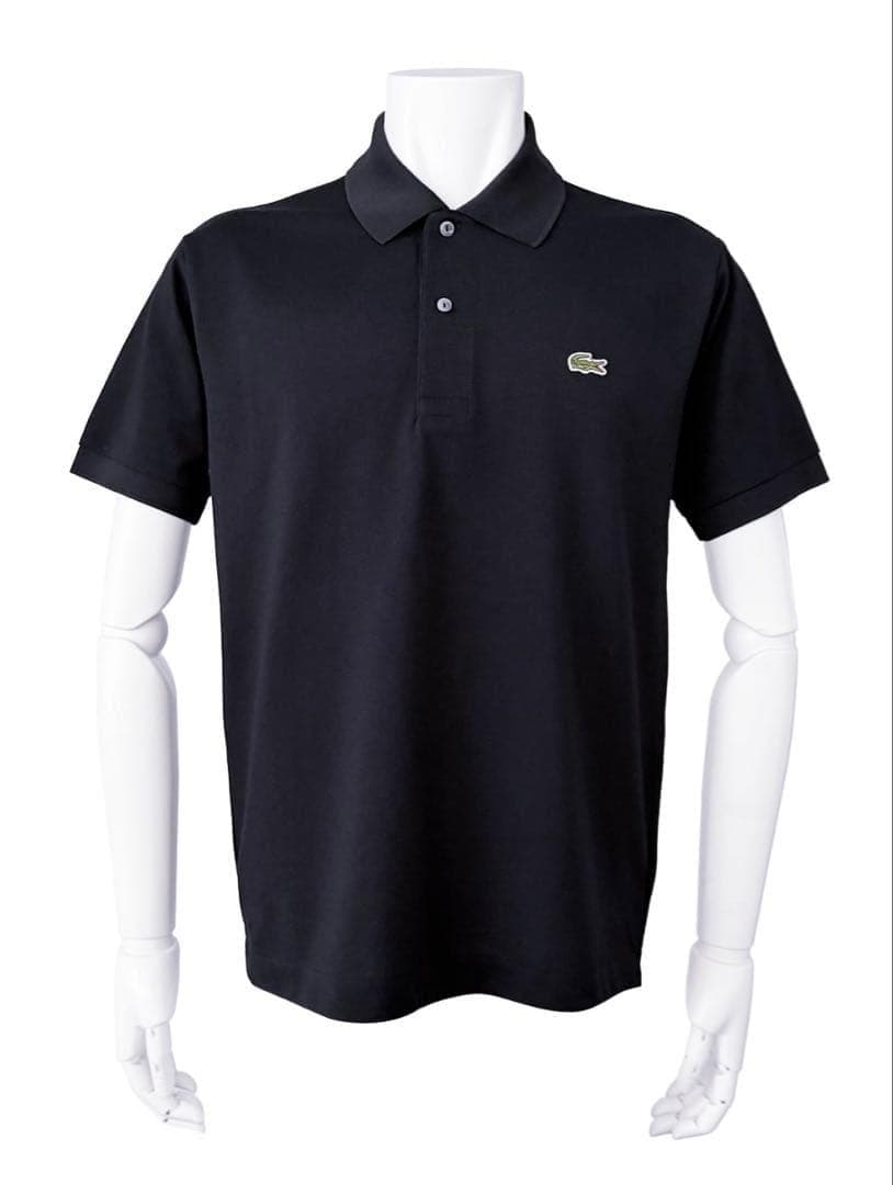 新品未使用品　ラコステ x ゴルフィッカーズ コラボ　ポロシャツ　黒　XL