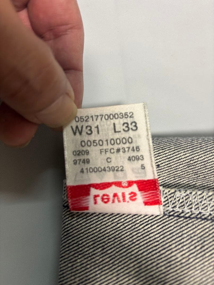 ま*ん様 Levi's 501XX デッドストック W31L33 0050100