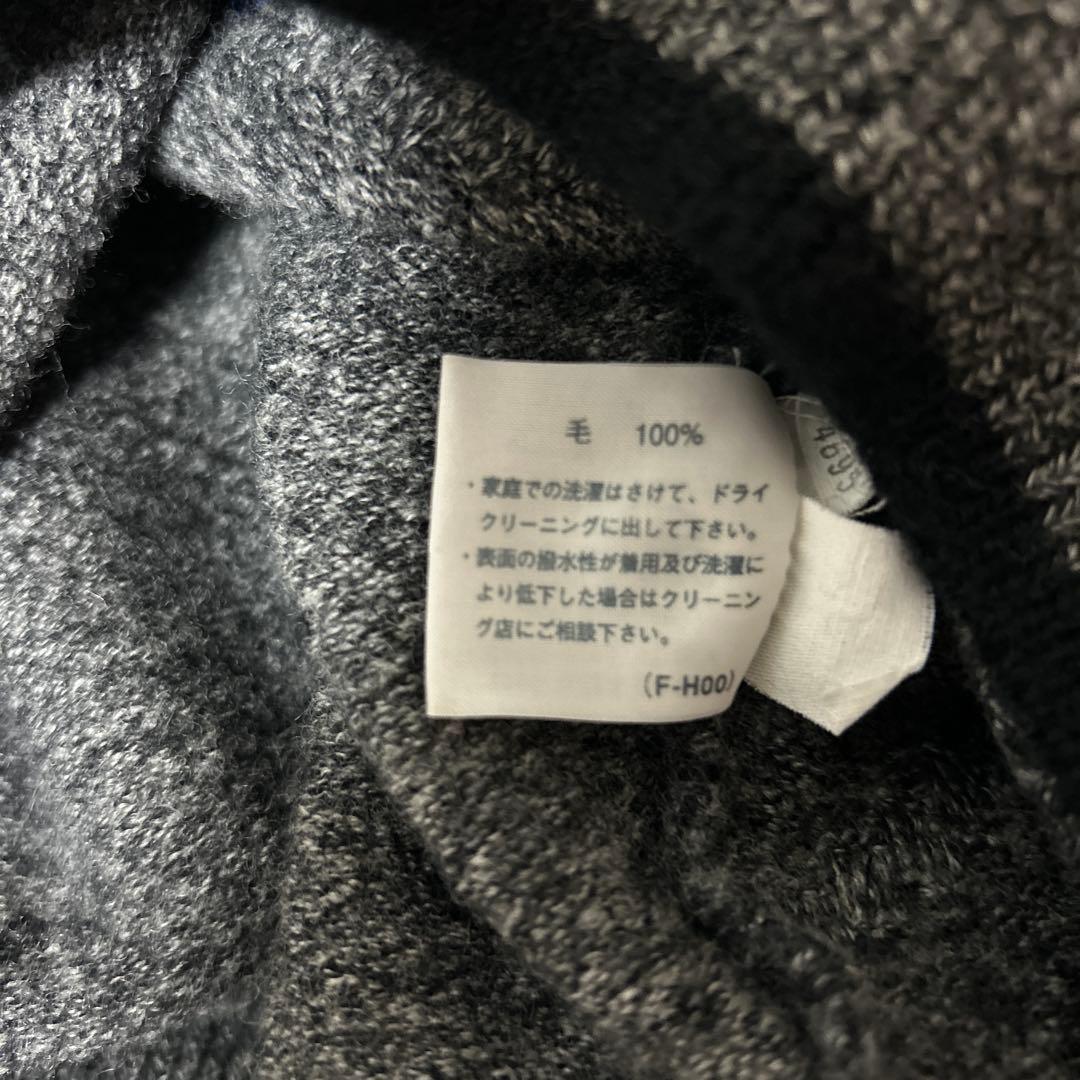 一度着用 マンシングウェア デサント ウール ニット ゴルフウェア