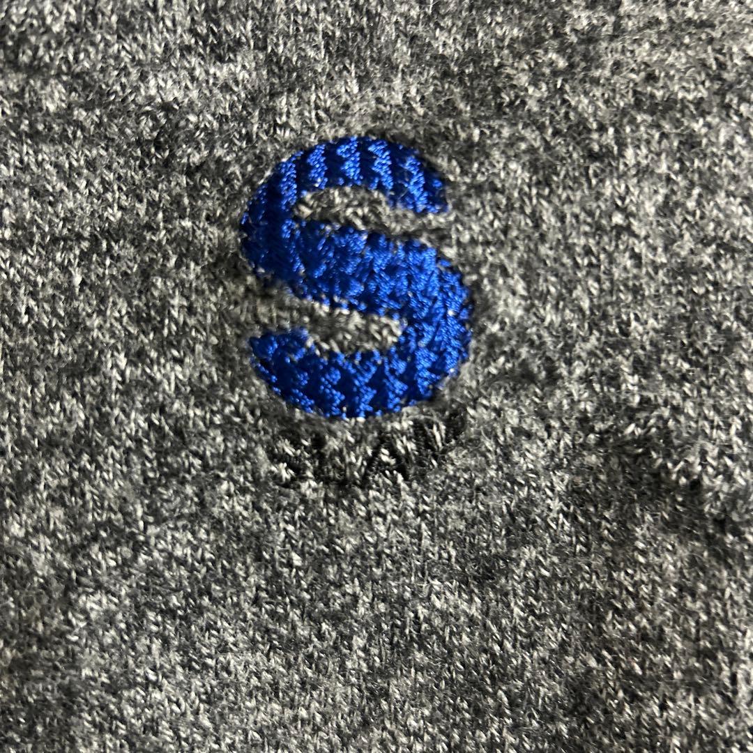 一度着用 マンシングウェア デサント ウール ニット ゴルフウェア