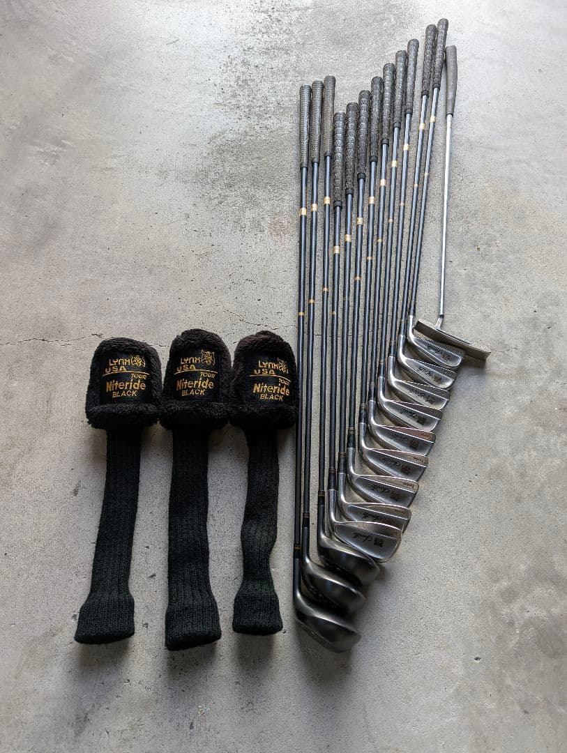 ゴルフバック（ポロ　Polo Ralph Lauren）、クラブセット