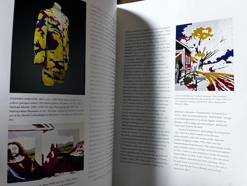 アート・デザイン・音楽 Andy Warhol Camouflage