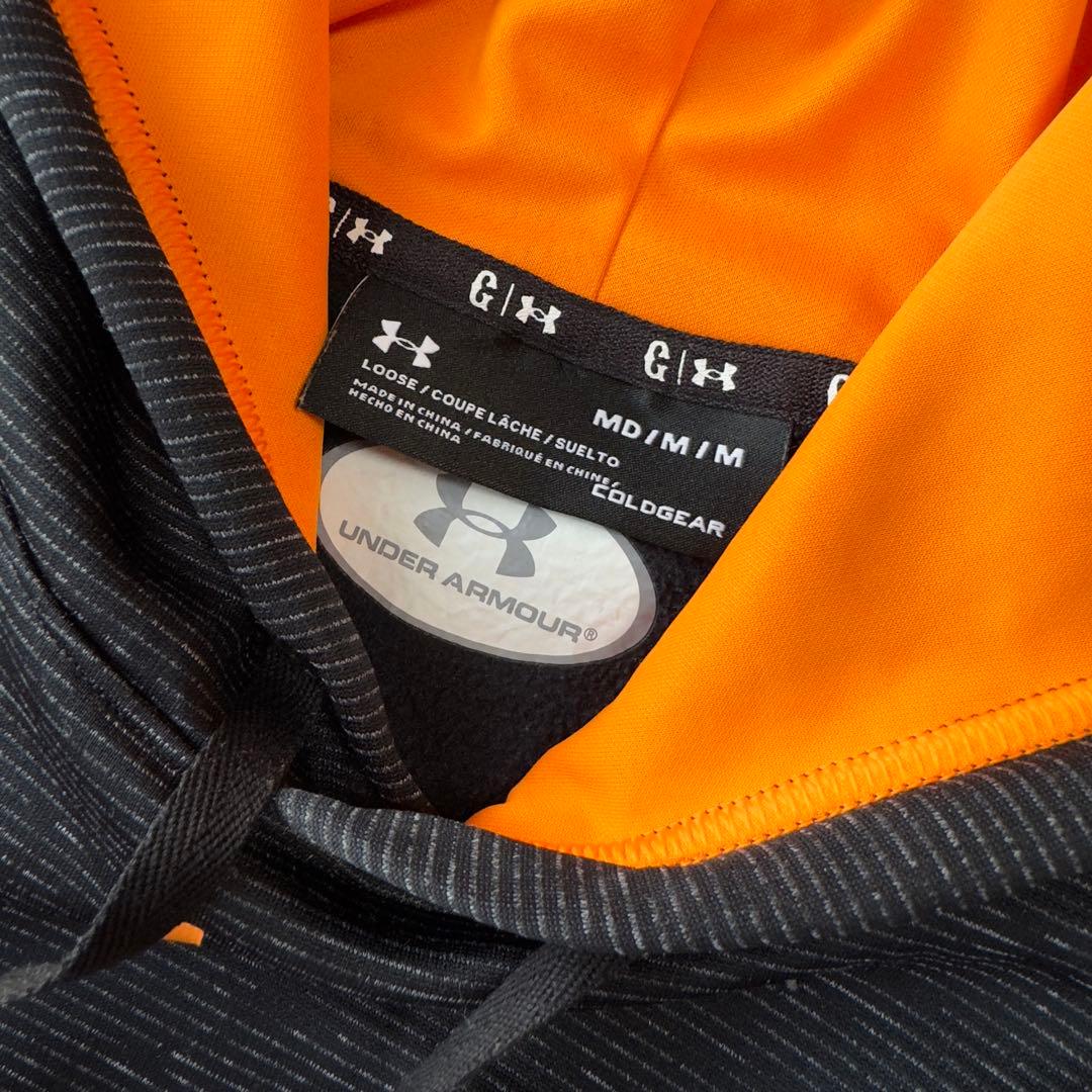 アンダーアーマー×読売ジャイアンツ アーマーフリースプルオーバーパーカー M