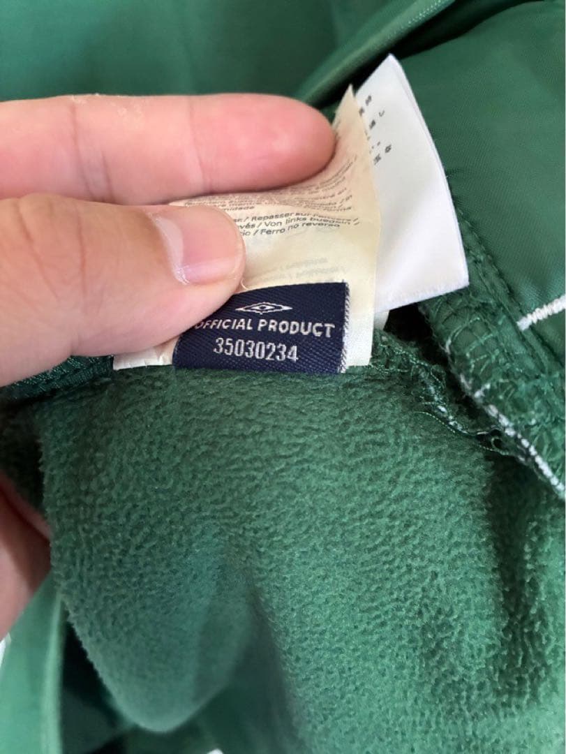 アイルランド代表 UMBRO アンブロ ハーフジップ トラックジャケット XL