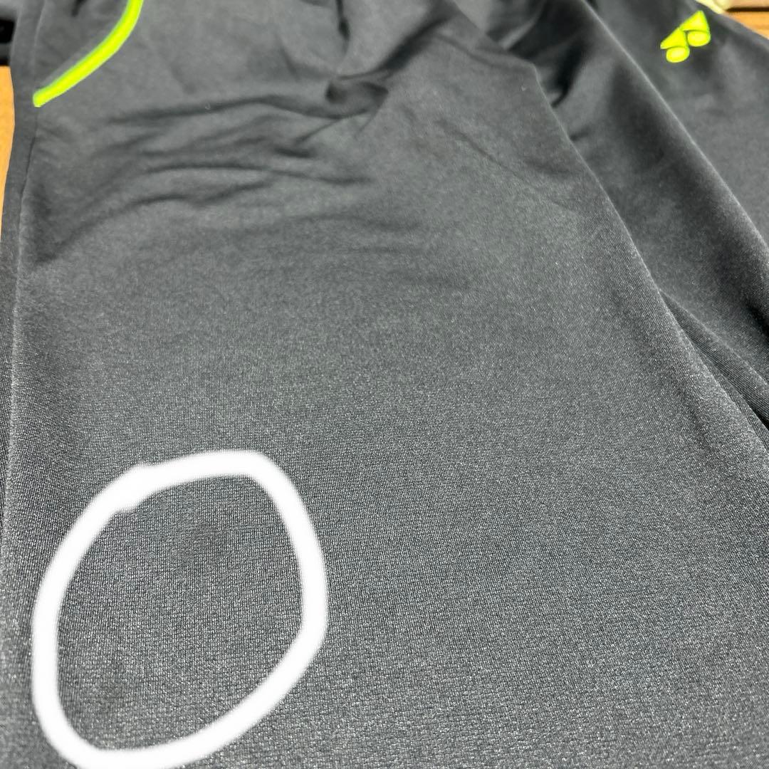 ヨネックス　パーカー・ズボン上下セット　ブラック　バドミントン・テニス