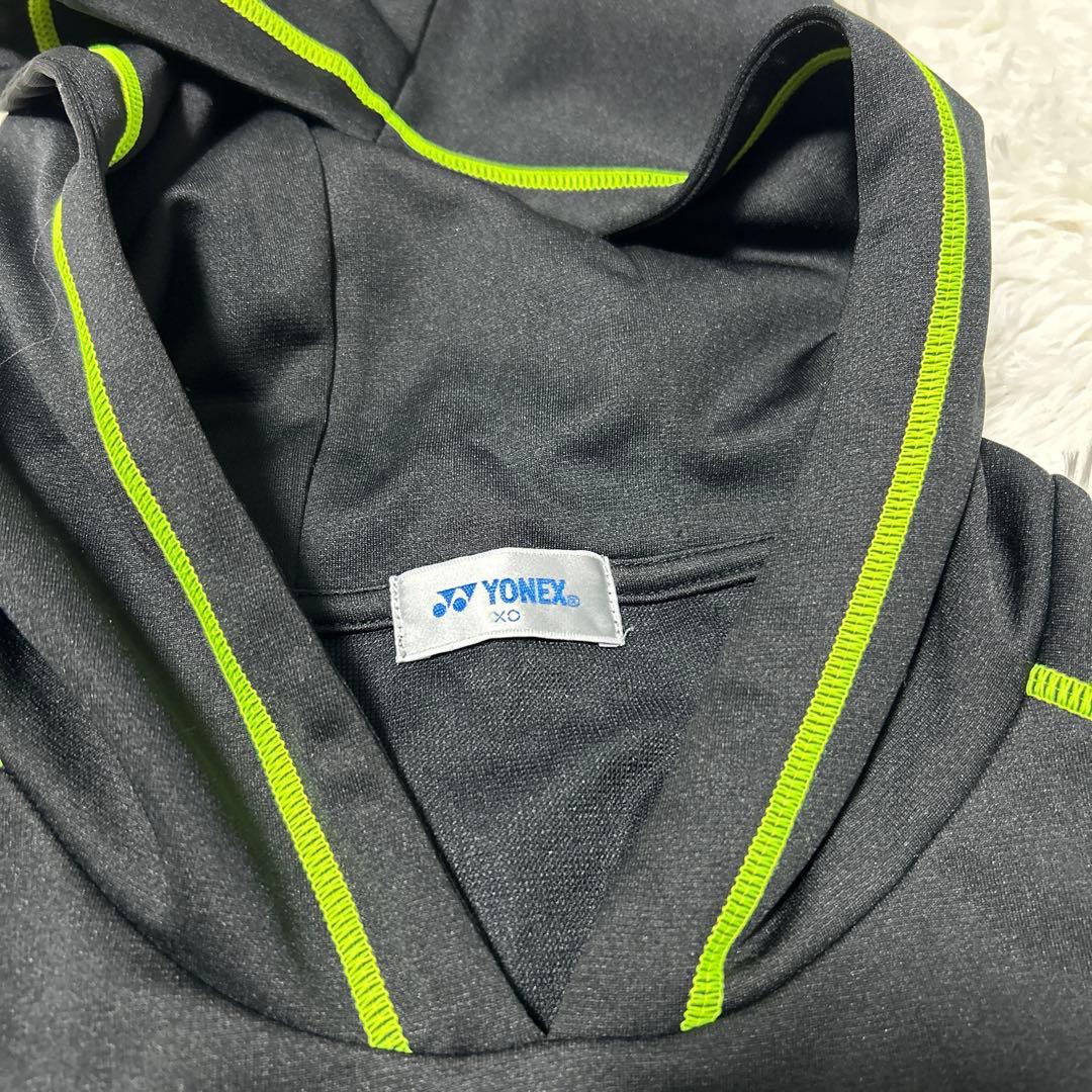 ヨネックス　パーカー・ズボン上下セット　ブラック　バドミントン・テニス