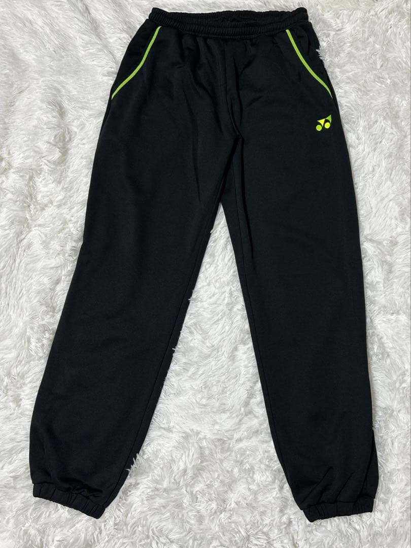 ヨネックス　パーカー・ズボン上下セット　ブラック　バドミントン・テニス