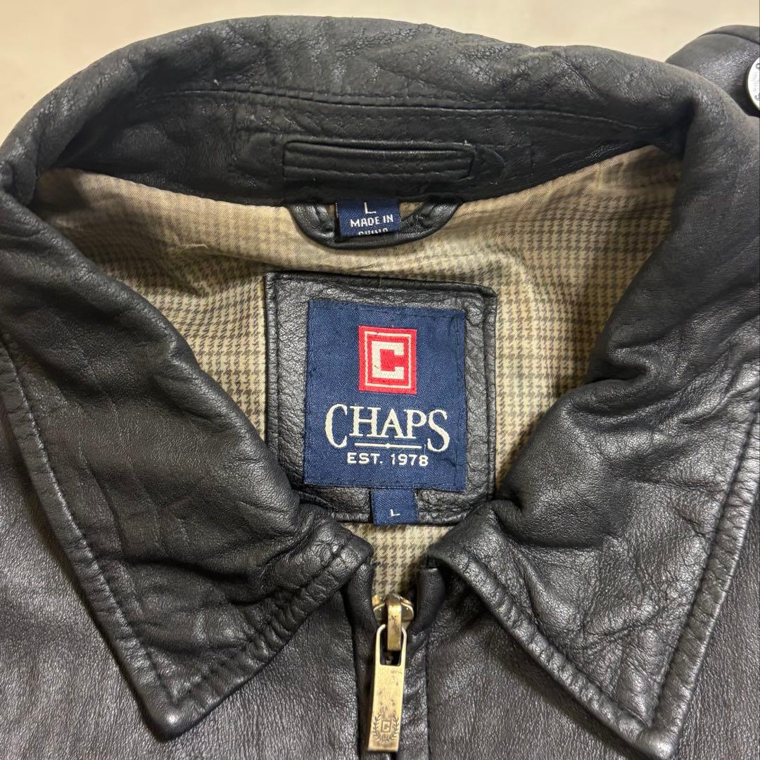 【希少】Chaps Ralph Lauren Leather Jacket