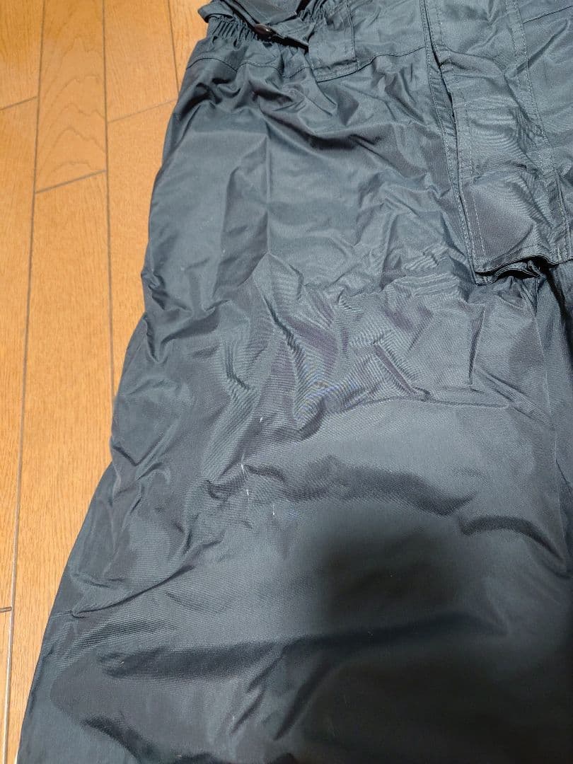 GETT フィッシングスーツ ブラック 上下セット