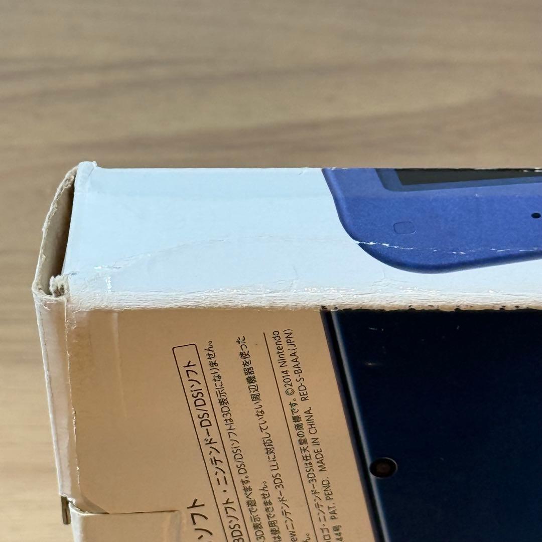 4-177 Newニンテンドー3DS LL メタリックブルー 上IPS 箱付き