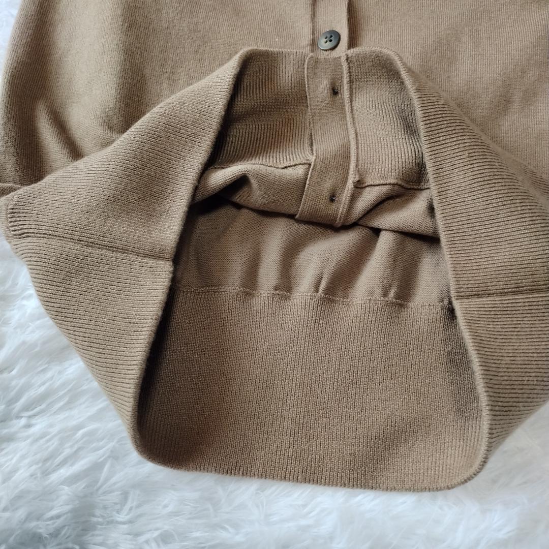 新品タグ付☆リムアーク Cross arrange long knit 36 S