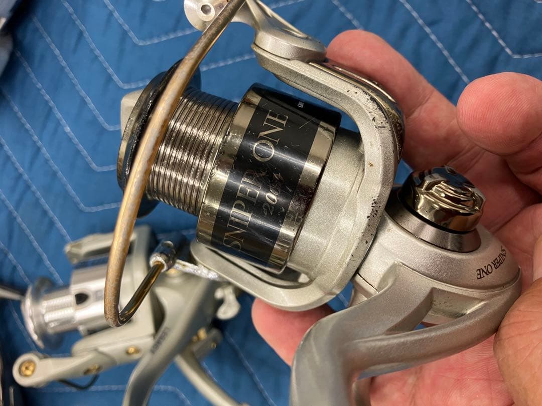 スピニングリールをまとめて18台（分解整備済）