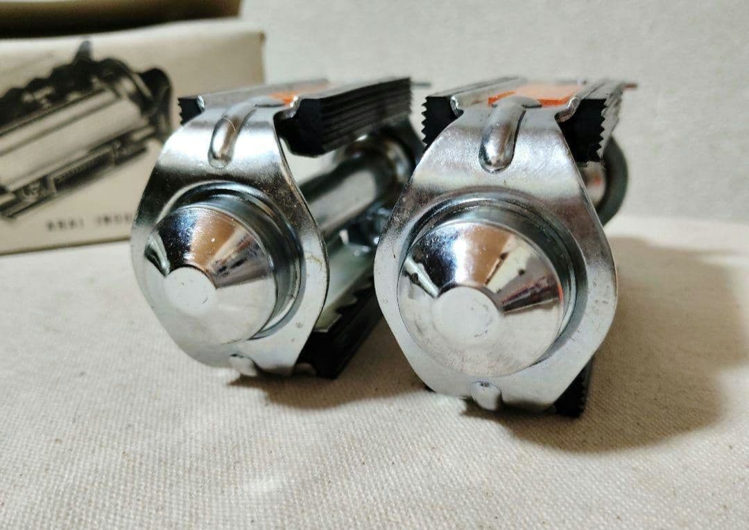 ※交渉中購入不可 新品 レトロ アライ ゴムペダル フラッシャー自転車 軽快車