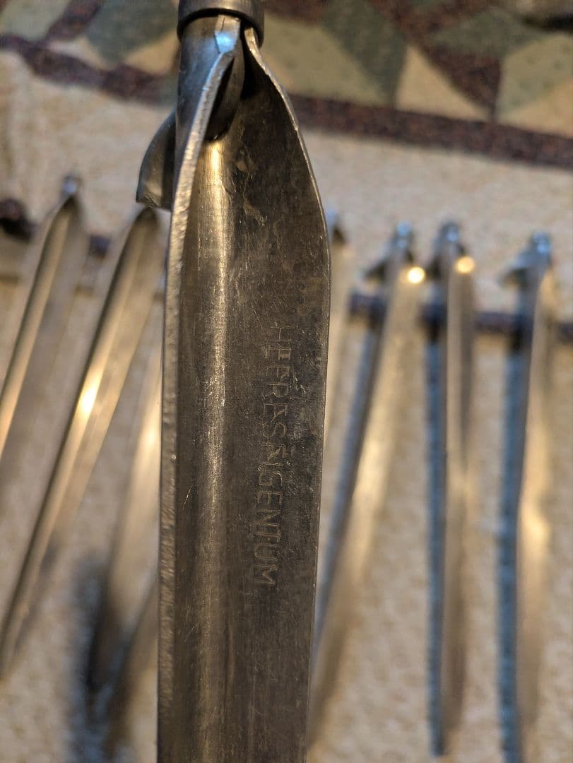 軍幕　ペグ　10本