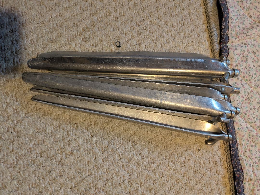 軍幕　ペグ　10本