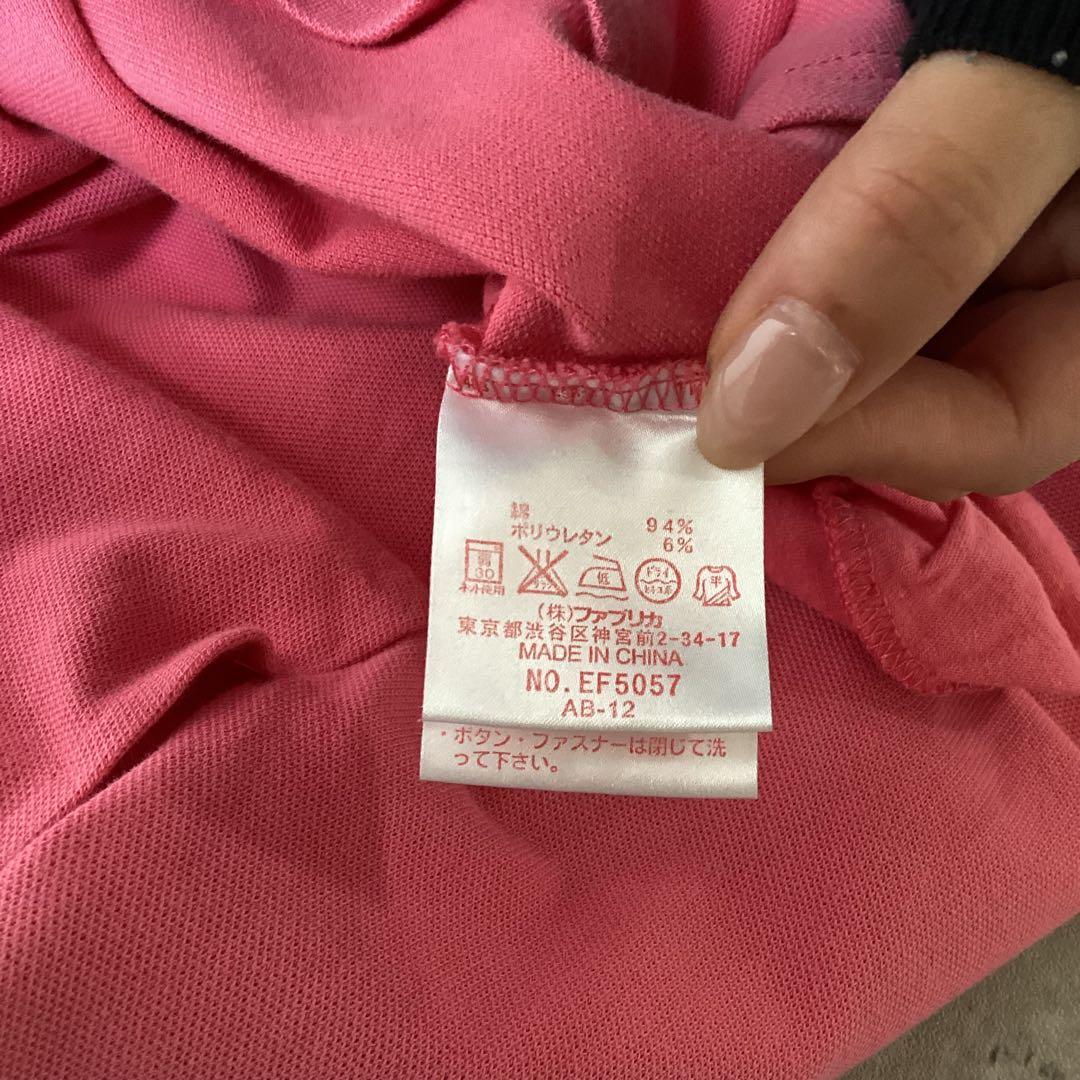 LacosteL!VEラコステライブ　ポロワンピース　スポーツウェア　ピンク