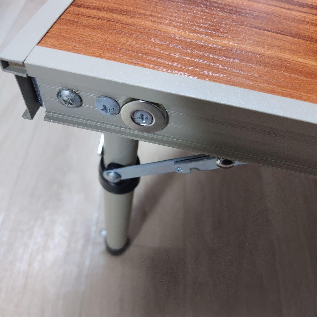 dod　丸型ワンポールテントテーブル　ブラウン/ベージュ