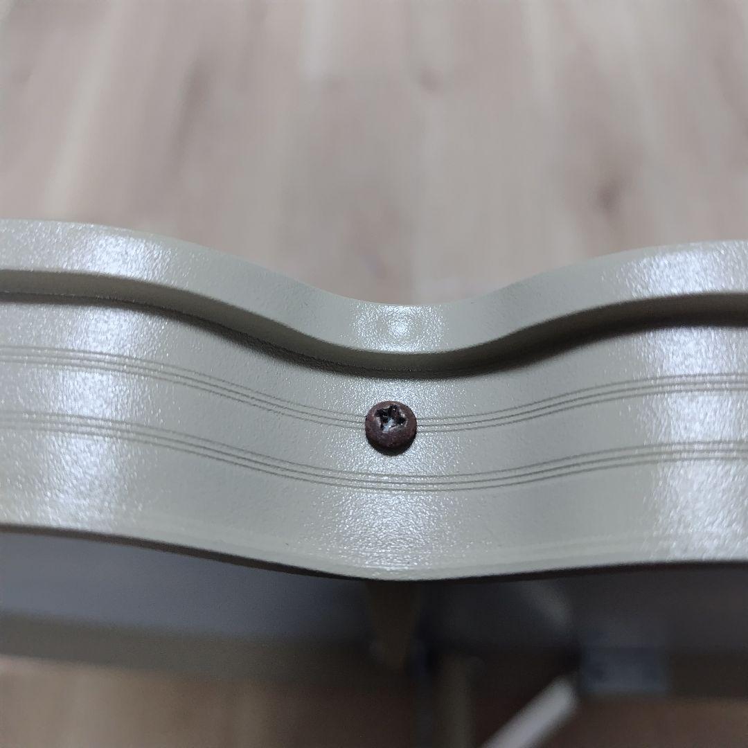 dod　丸型ワンポールテントテーブル　ブラウン/ベージュ