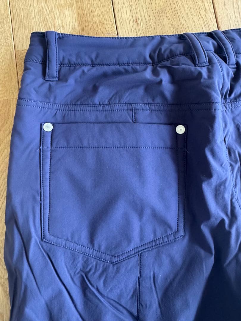 MASTER BUNNY EDITION ネイビー 中綿パンツ