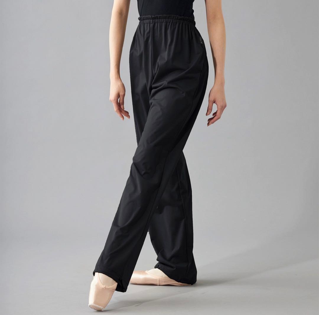 【Chacott】ストレッチスキンサウナパンツ ロング／ブラック