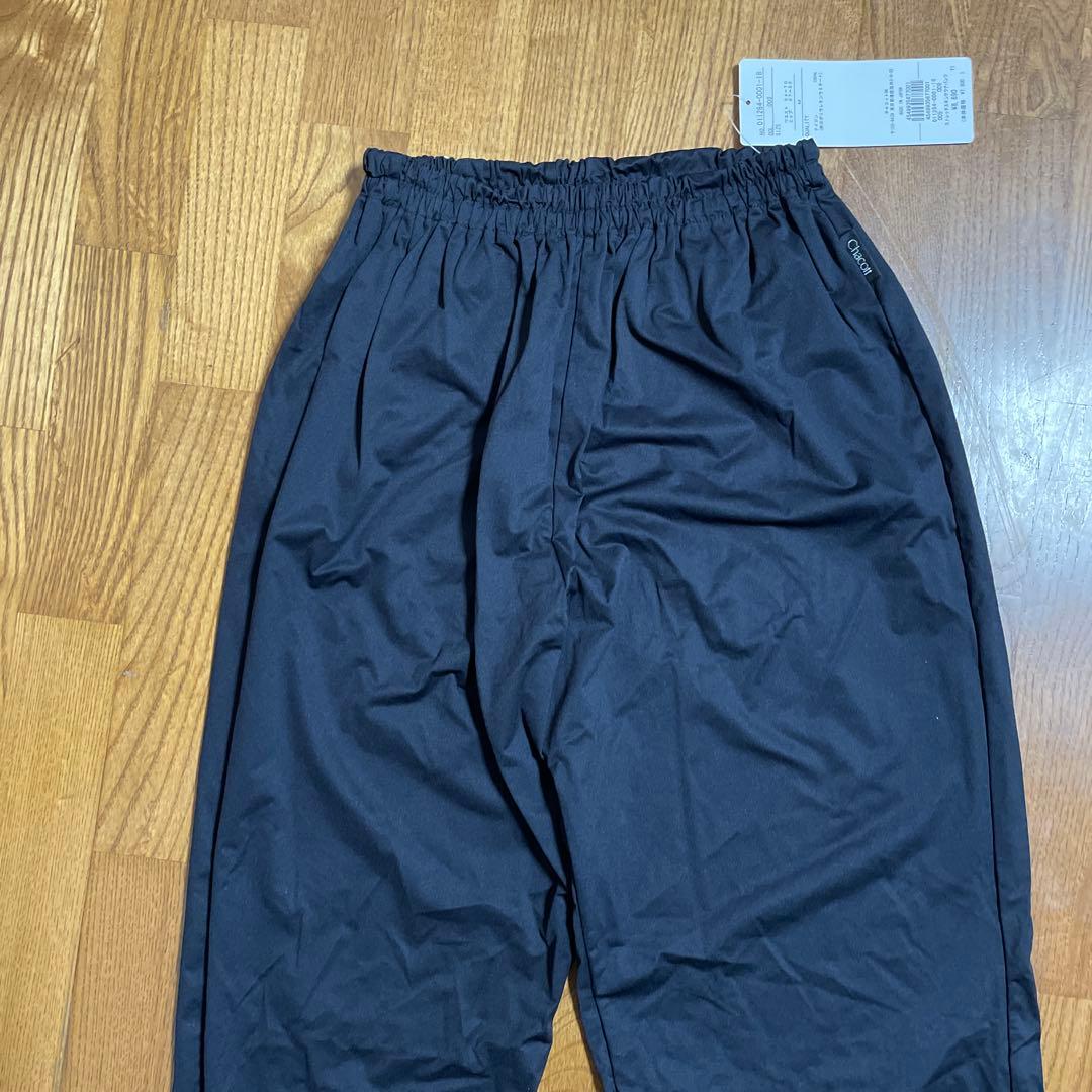 【Chacott】ストレッチスキンサウナパンツ ロング／ブラック