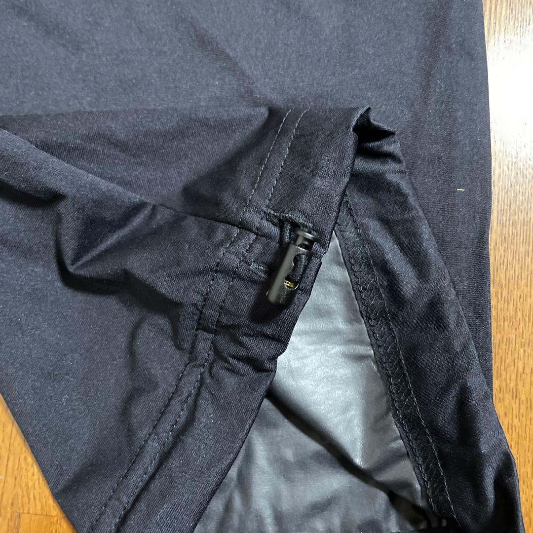 【Chacott】ストレッチスキンサウナパンツ ロング／ブラック