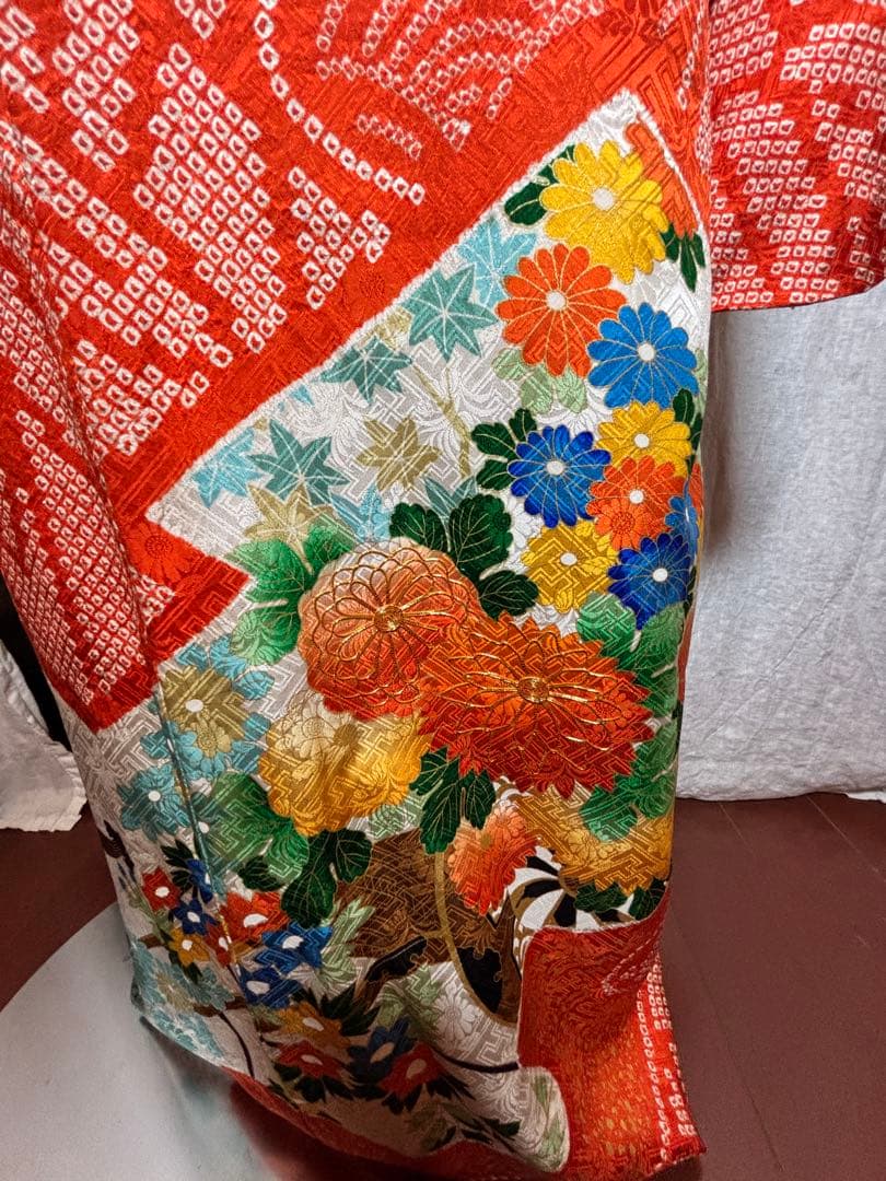 【アサミ】358 振袖リメイクワンピース成人式発表会 会食 結婚式