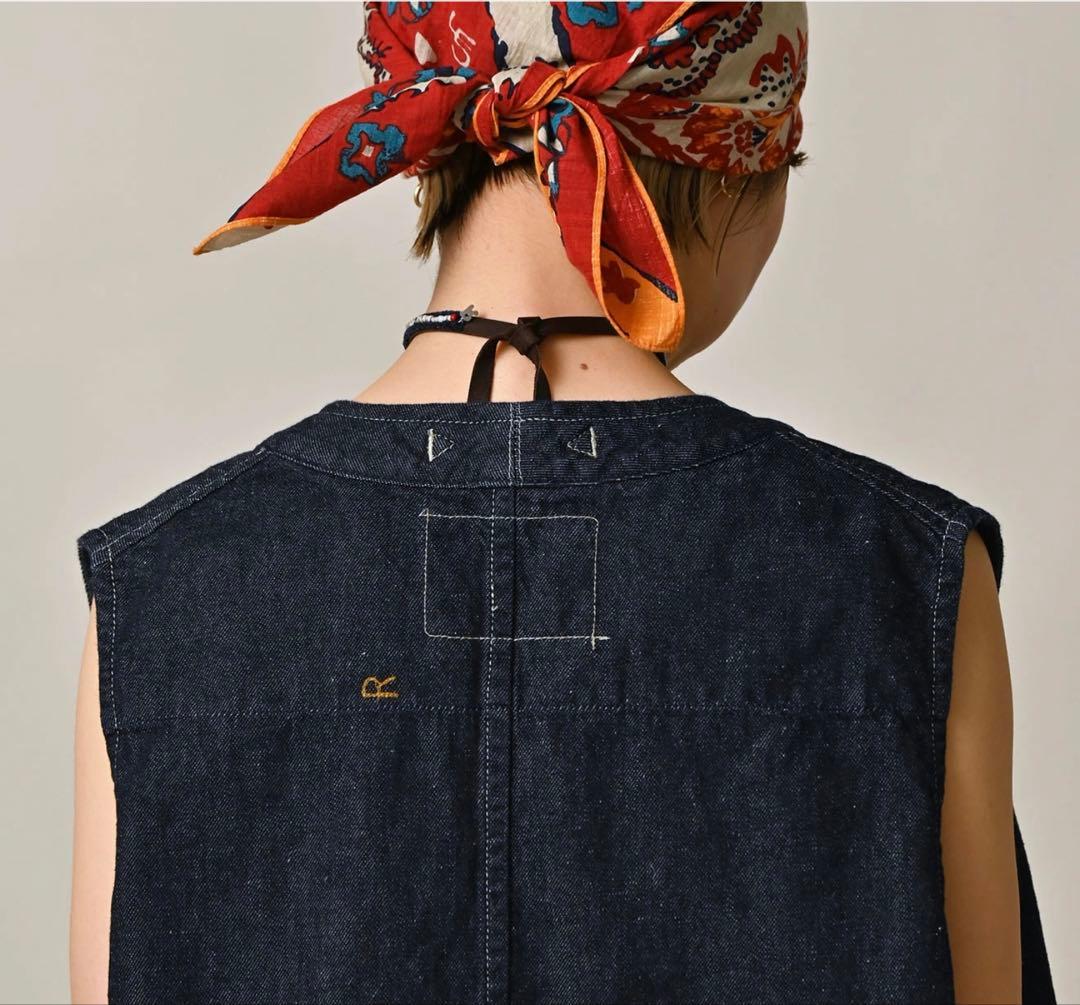 45R45rpm 9.4オンスデニムの908オーシャンハンティングベスト