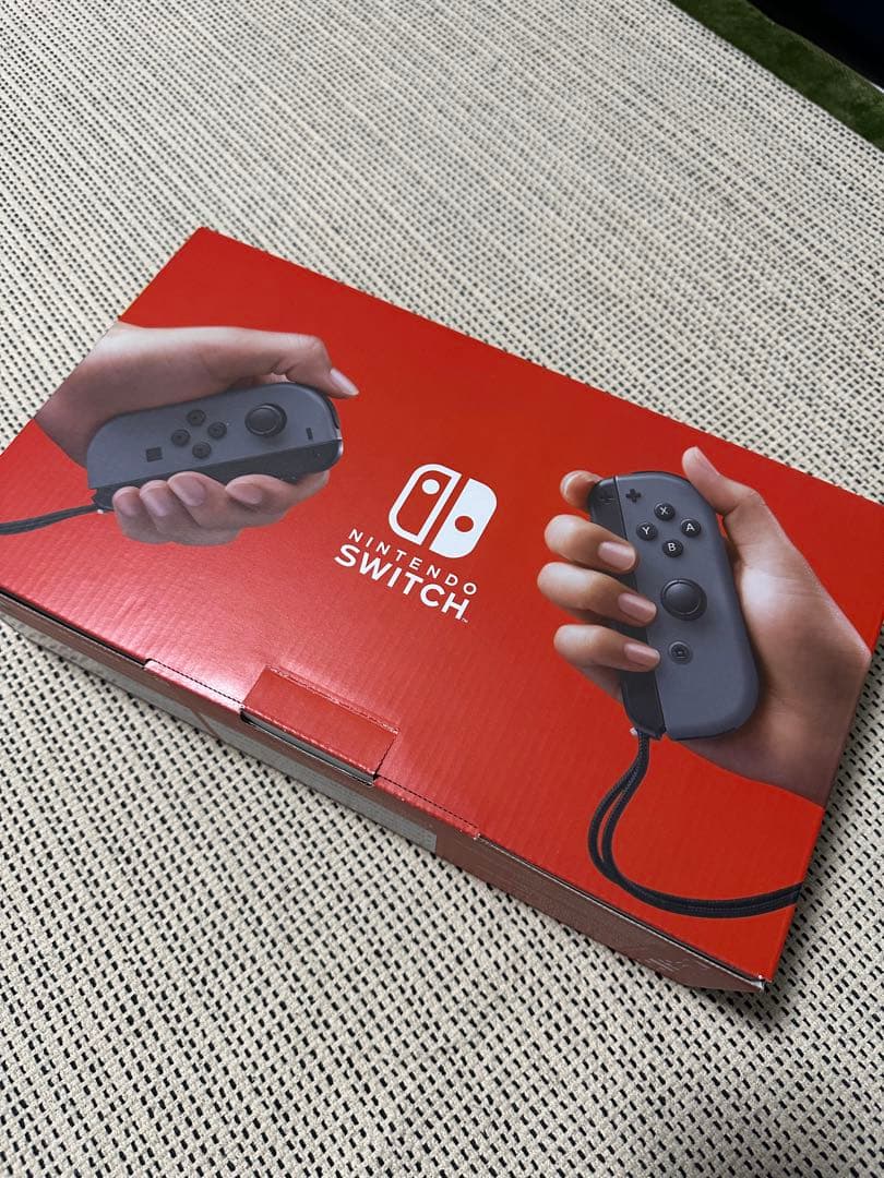 Nintendo Switch グレー 本体(Joy-Conグリップなし)