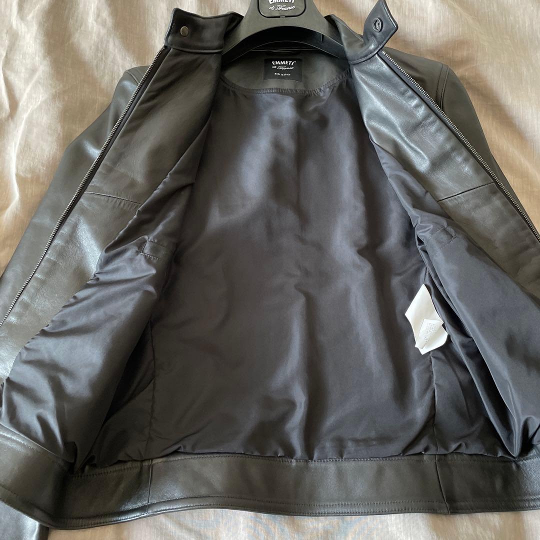 【新品未使用】EMMETI エンメティ　JURI シングルライダース　46