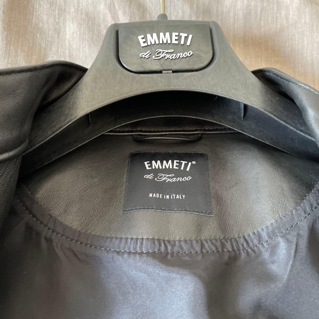 【新品未使用】EMMETI エンメティ　JURI シングルライダース　46