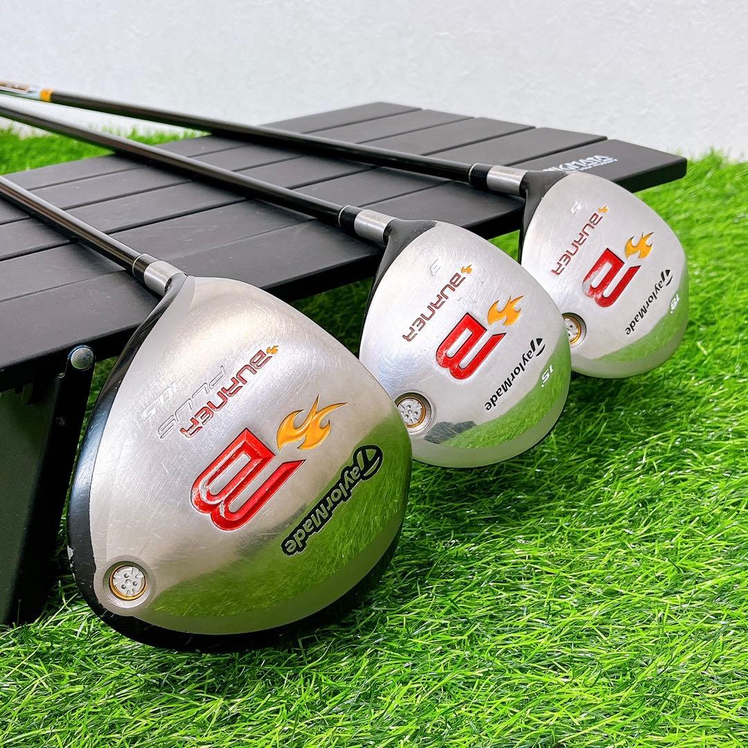 テーラーメイド　バーナー プラス　メンズレフティ クラブセット ニューバランス