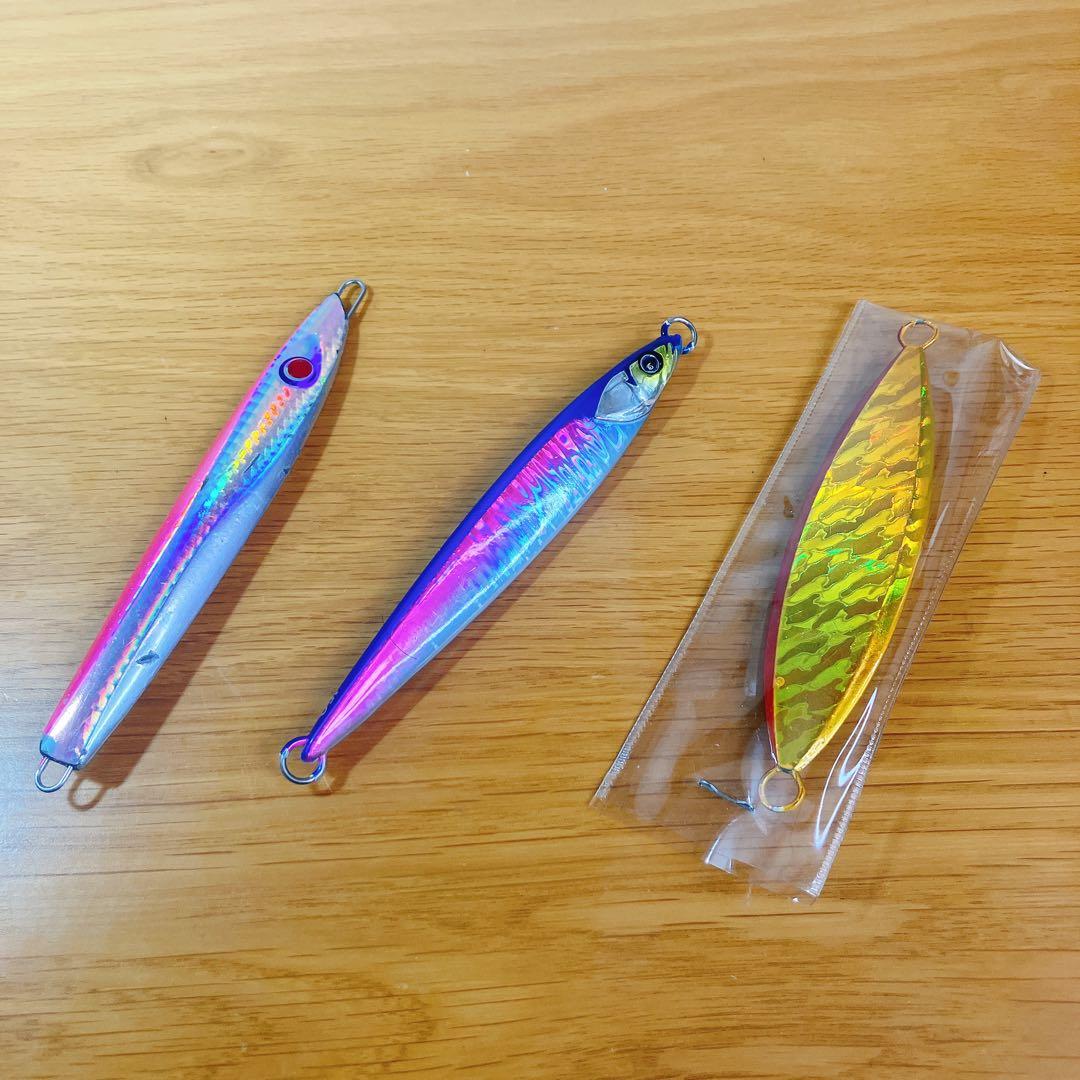 ジグパラ180g 3本含む メタルジグ10個セット ジギング