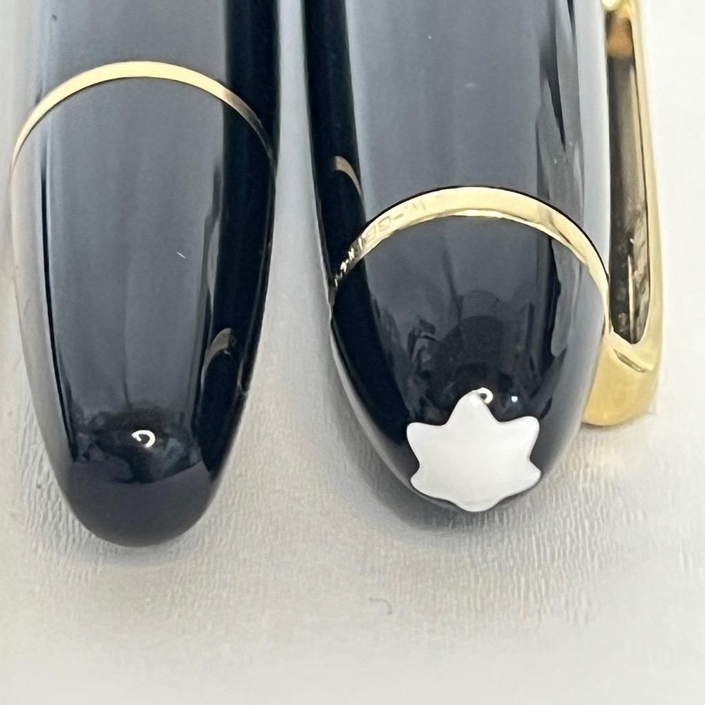 モンブラン 146 18C 全金 M 万年筆　【美品】