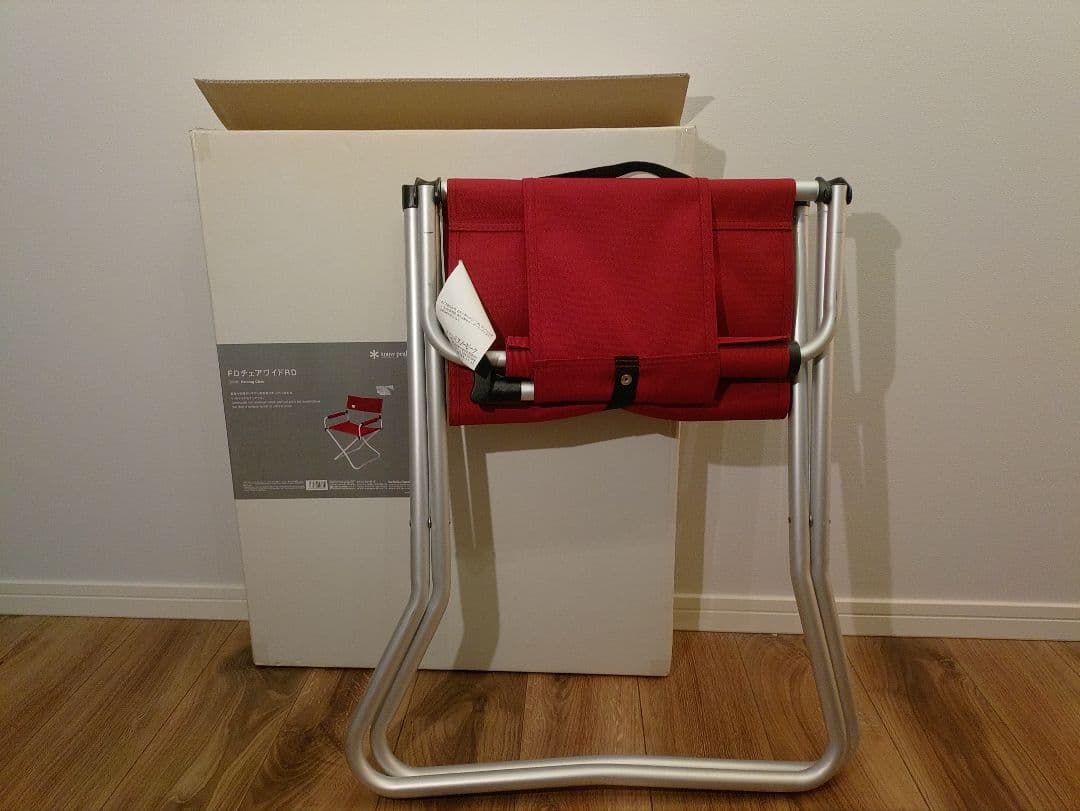 スノーピーク FDチェアワイド RD　使用済み品