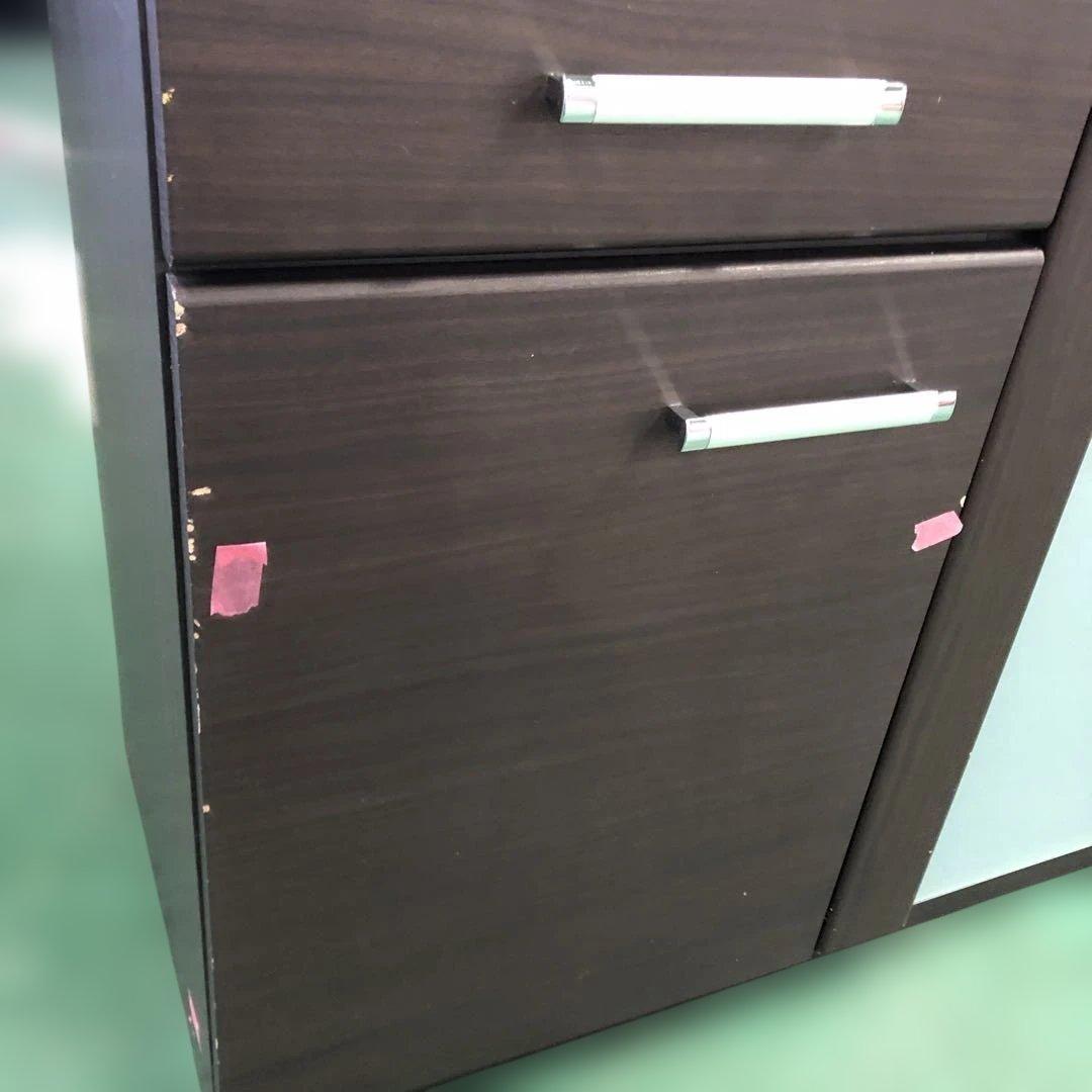 直接引き取り可能 ニトリ キッチンカウンター 食器棚 キッチン家具 収納