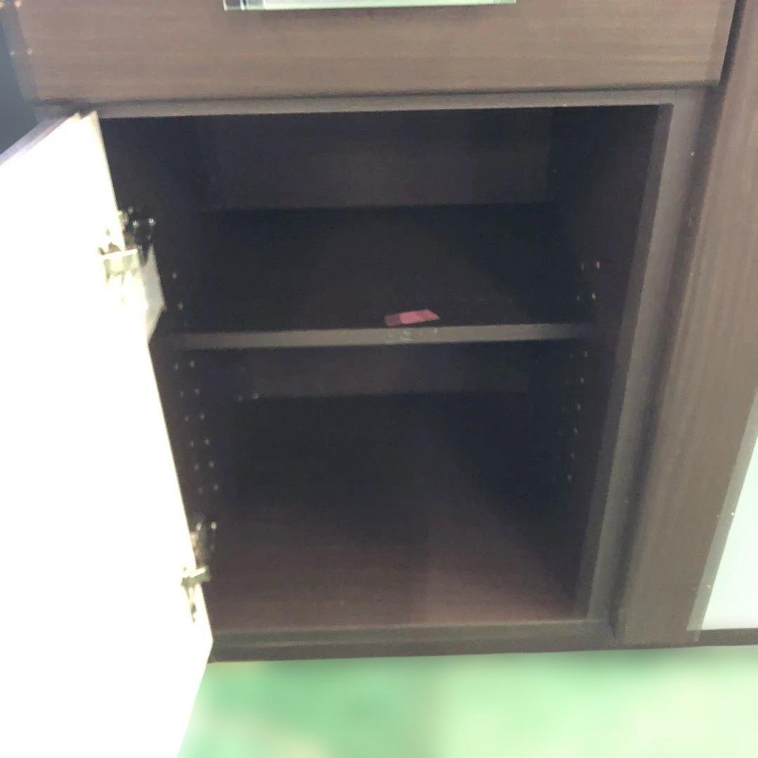 直接引き取り可能 ニトリ キッチンカウンター 食器棚 キッチン家具 収納