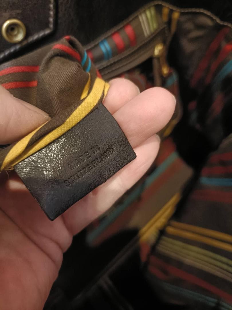 【バリー】BALLY トートバッグ 本革レザー / スイス製【美品】